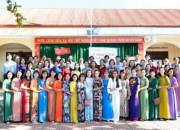 trường THCS Phan Đình Phùng hưởng ứng tuần lễ áo dài Việt Nam